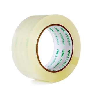 得力封箱胶带30205透明打包胶带大卷封箱带4.8*100y宽胶粘带批发