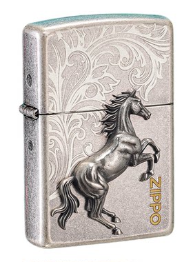 zippo打火机正版铁马金戈
