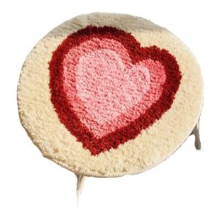 DDD植绒毯浴室门口耐磨吸水防滑脚垫耐脏冬天座椅加厚隔凉垫ins风