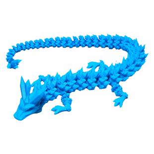 超可动3D打印水晶龙立体模型装饰品成品工艺品玩具摆件雕塑创意品
