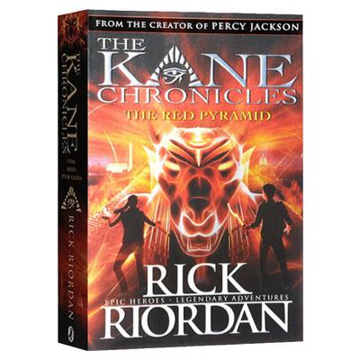 埃及守护神系列1 凯恩与邪神之塔 英文原版 The Red Pyramid The Kane Chronicles Book 1英文版 全英文版进口原版英语书籍