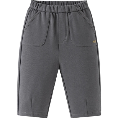 【不易变形】迷你巴拉巴拉男女童裤子儿童弹力长裤针织锥形长裤