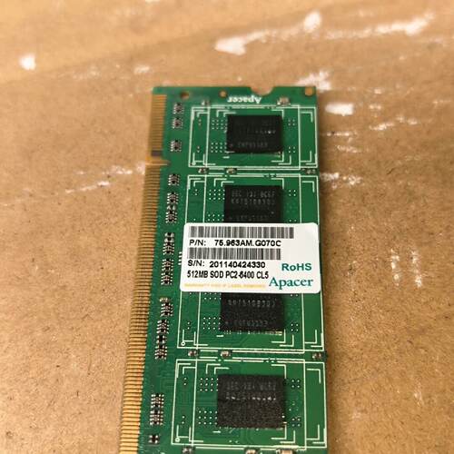 议价宇瞻Apacer工控机内存条，512MB DDR2 PC2-