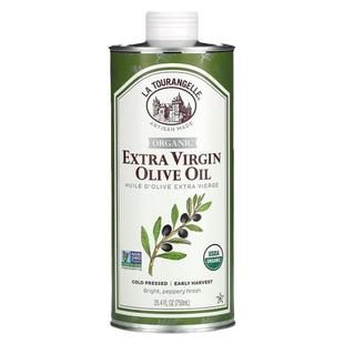 La Tourangelle有机高级初榨橄榄油北美进口食用油含欧米伽9牛排