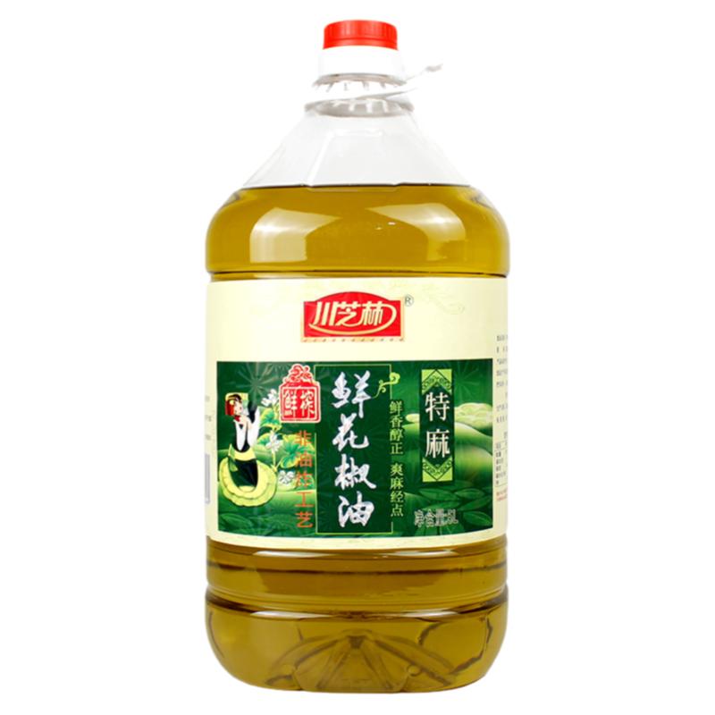 川芝林鲜花椒油5L四川特产