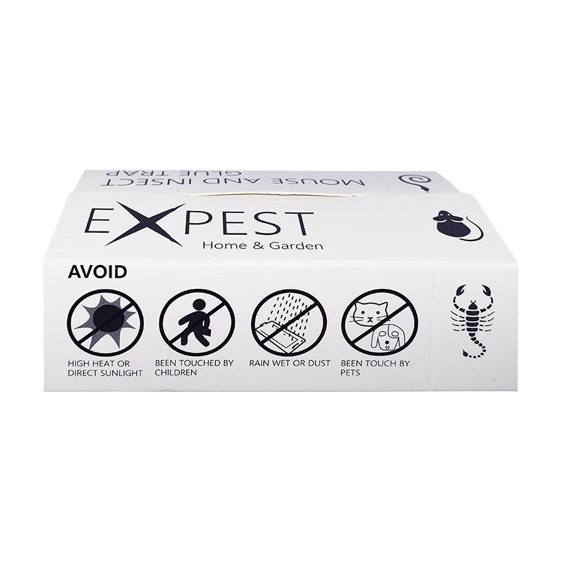 粘虫板EXPEST捕捉家里各种爬虫抓蜘蛛粘板除潮虫灭衣鱼虫杀虫家用