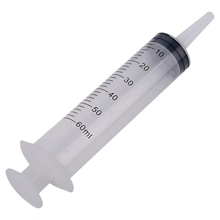 60ml大号大容量针筒塑料注射器鼻饲针管老人喂食喂饭打胶灌肠10支