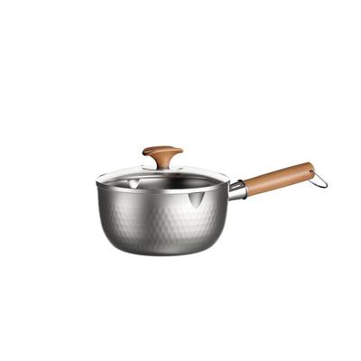 康巴赫316L不锈钢雪平锅奶锅