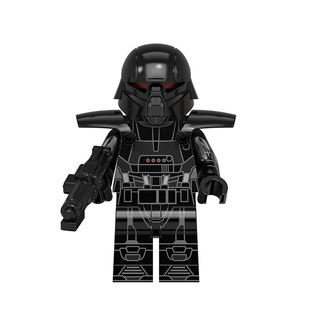 中国积木星战系列暴风兵技术员破坏突击拼插积木儿童益智塑小玩具