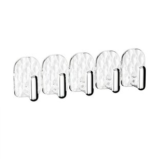 迷你无痕连排挂钩卫生间镜柜门后首饰粘贴壁挂粘钩免打孔收纳承重