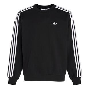 经典休闲篮球风宽松运动套头卫衣男新款adidas阿迪达斯三叶草