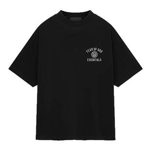 FOG Essentials 24FALL HOLIDAY 百搭撞色弧形小LOGO印花短袖T恤