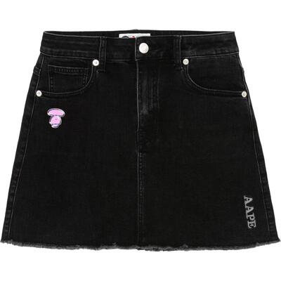 Aape旗舰店女装春夏刺绣短裙