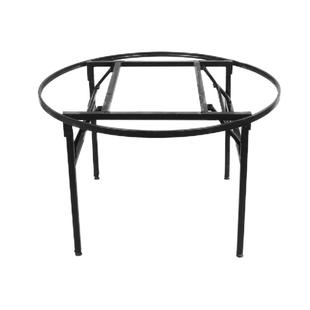 折叠桌架 酒店大圆桌方桌折叠架餐桌腿 便携式餐桌脚 活动桌支架