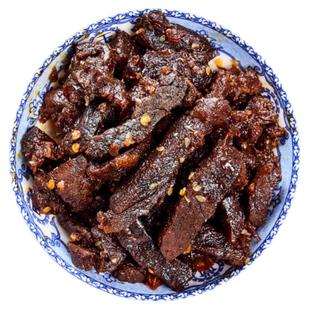 恩施建始香辣牛肉干晓姚妈妈菜218g盒装旅游休闲零食开袋即食