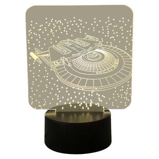 星际迷航周边联盟级宪法级星舰战舰电影手办卧室摆件电竞氛围夜灯