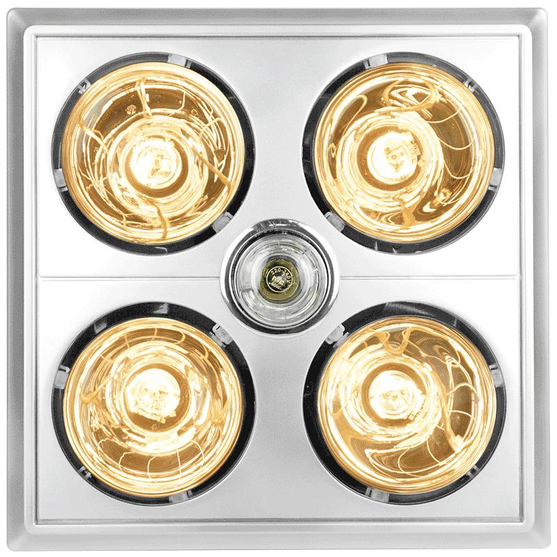 雷士照明浴霸集成铝扣板吊顶换气扇嵌入式浴室灯暖风机家用卫生间