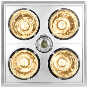 雷士照明浴霸集成铝扣板吊顶换气扇嵌入式浴室灯暖风机家用卫生间