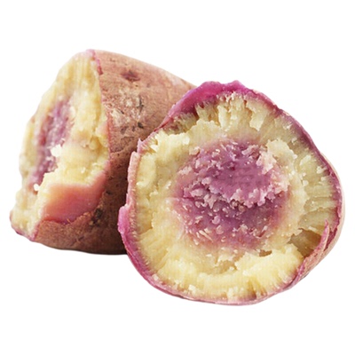 广州南沙一点红番薯新鲜现挖