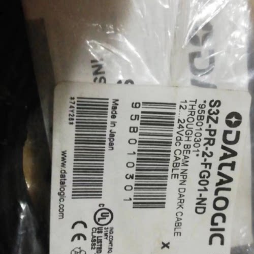 议价得利捷 S3Z-PR-2-FG01-ND 对射式光电传感器 S3Z-PR-2-M01-NL
