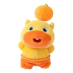 多爱正版水豚噜噜毛绒拉线旋转玩偶挂件创意包包挂饰公仔周边礼物