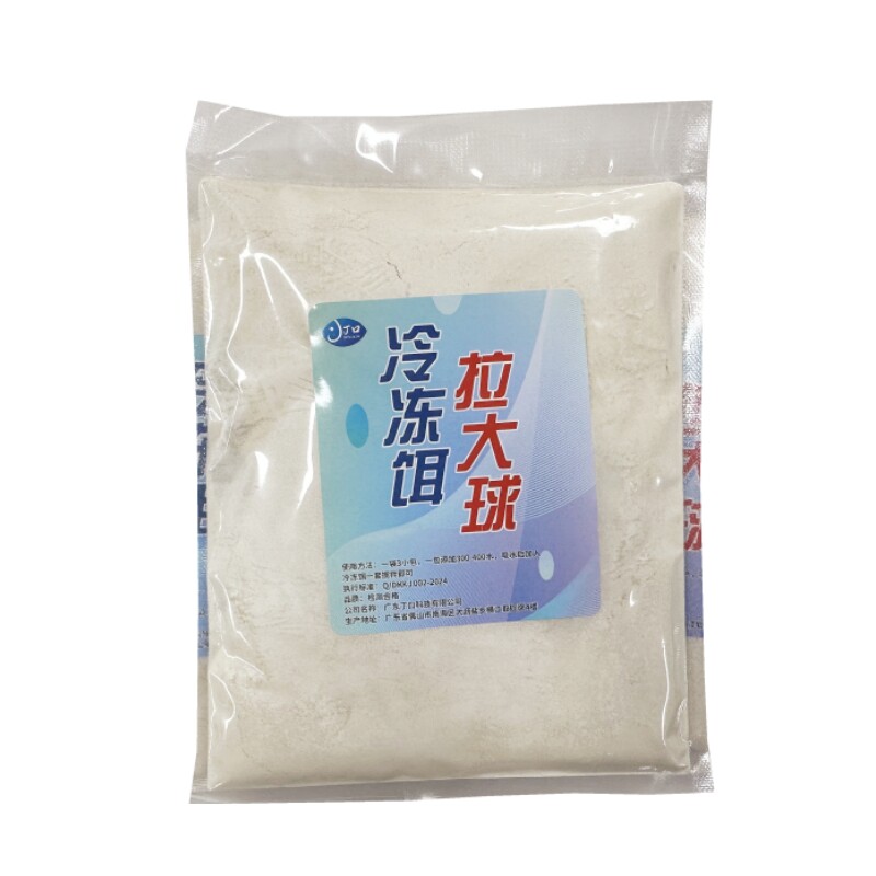 拉大球罗非开冷冻饵拉丝粉伴侣
