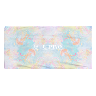 UPRO插画浴巾jellyfish周游水星联名款沙滩浴巾水母印花