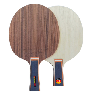 德国MASTERTT A3玫瑰纤维异质长胶颗粒大师专用乒乓球底板倒板柄