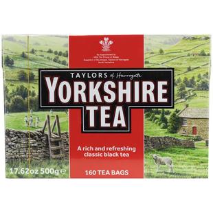 约克郡茶英国泰勒taylors约克夏红茶yorkshire tea英式经典红茶包