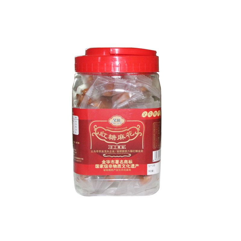 义乌小宝红糖独立桶装麻花手工义乌特产新品包邮糕点零食500g