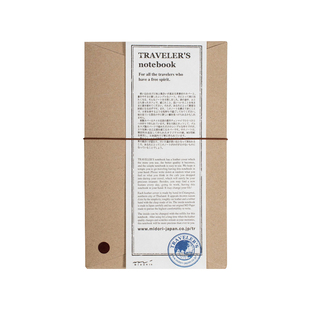 日本Traveler's Notebook tn旅行者笔记本子内芯配件手帐本TN笔夹