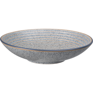 denby丹碧英国进口铆钉碗家用创意陶瓷碗沙拉碗意面碗餐具 艺匠灰