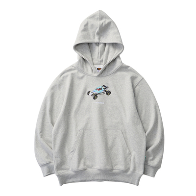 Battles遥控车刺绣连帽卫衣