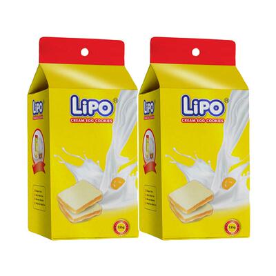 Lipo原味面包干135g*2