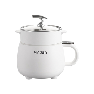 智能电煮锅低糖电饭煲陶瓷釉大容量家用多功能蒸煮一体炒锅双层