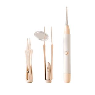 掏耳神器发光挖耳勺安全可视挖耳朵带灯儿童专用宝宝耳屎镊子高清