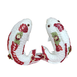 烧香拜佛摆供上贡春节过年送父母亲长辈鸿运锦鲤面鱼花馍馒头礼盒