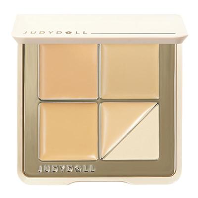 橘朵五色遮瑕盘高光修容一体