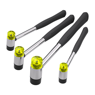 橡胶锤小锤子橡皮锤实心胶皮安装锤拓印敲打锤贴地板瓷砖橡胶榔头