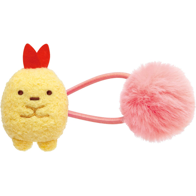 现货sumikko日本正版墙角落生物毛绒公仔发绳弹力头发饰发圈皮筋