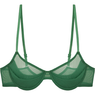 HER SENSES/何识触动3/4杯钢圈文胸女超薄内衣微聚拢小胸内衣B039