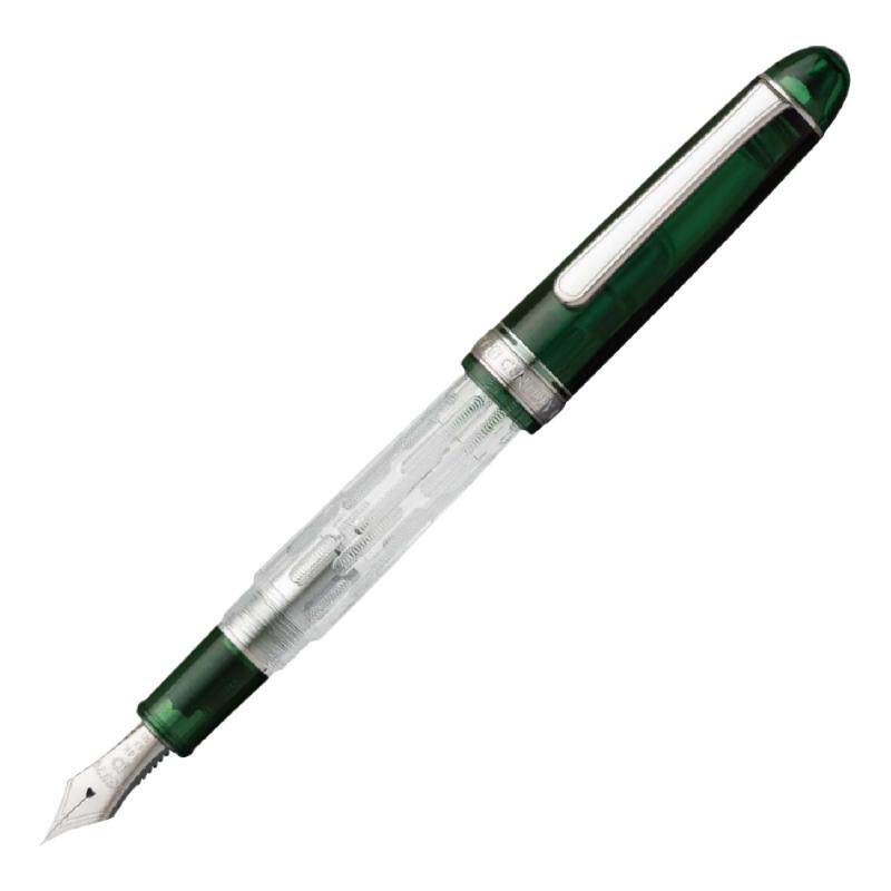 【全球限量3000套】【可选编号】PLATINUM白金3776世纪PNB-40000FU霞14K镀铑金尖钢笔送礼收藏高档礼盒装进口
