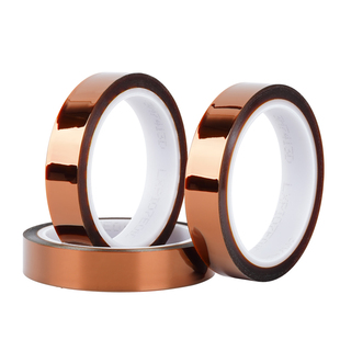 3M7413D金手指耐高温茶色PI聚酰亚胺胶带电池包扎电路板保护胶带工业防焊耐热3D打印手机维修固定屏绝缘胶带