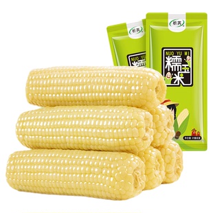 【东北原产】析芮东北真空糯玉米棒10根 甜粘新鲜黏玉米 软糯香甜