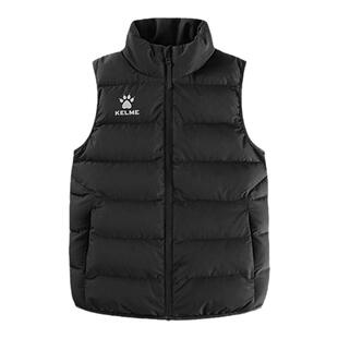 kelme棉服卡尔美官方旗舰儿童马甲棉服外套童装足球训练服棉袄