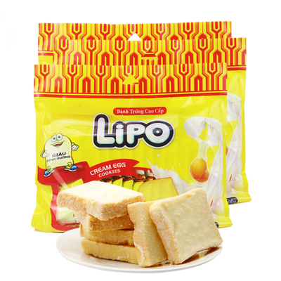 Lipo越南进口奶油鸡蛋饼干
