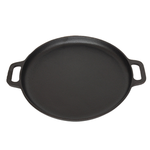 加厚平底锅铸铁锅烙饼锅不粘锅煎锅鏊子家用摊煎饼果子锅工具摆摊