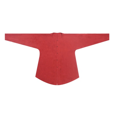 谜阿凰【红人丝无领衫】原创明制汉服上衣阔腿裤女款新中式春夏季