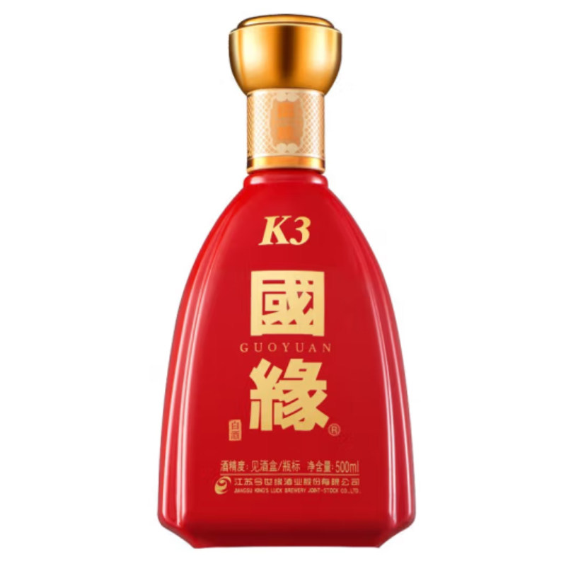 今世缘国缘K3柔雅型42度500ml*4