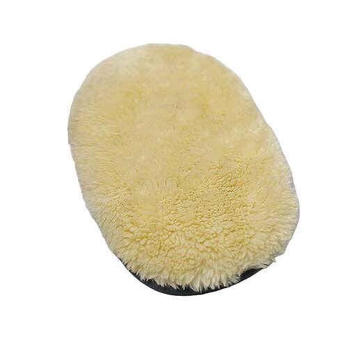 亿力洗车手套海绵块擦车去污汽车洗车工具纤维绒布面专用吸水巾